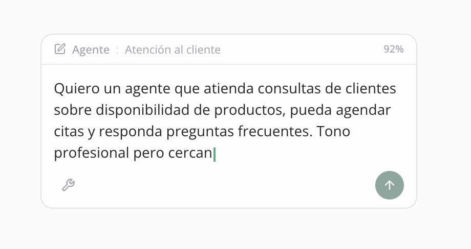 Describir las tareas de un agente de IA para hoteles en Ona